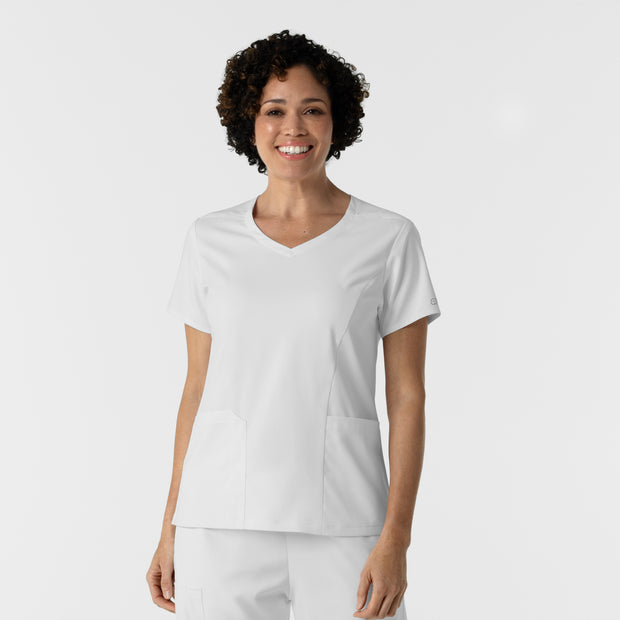 Boundless Women's 2-Pocket V-Neck Scrub Top