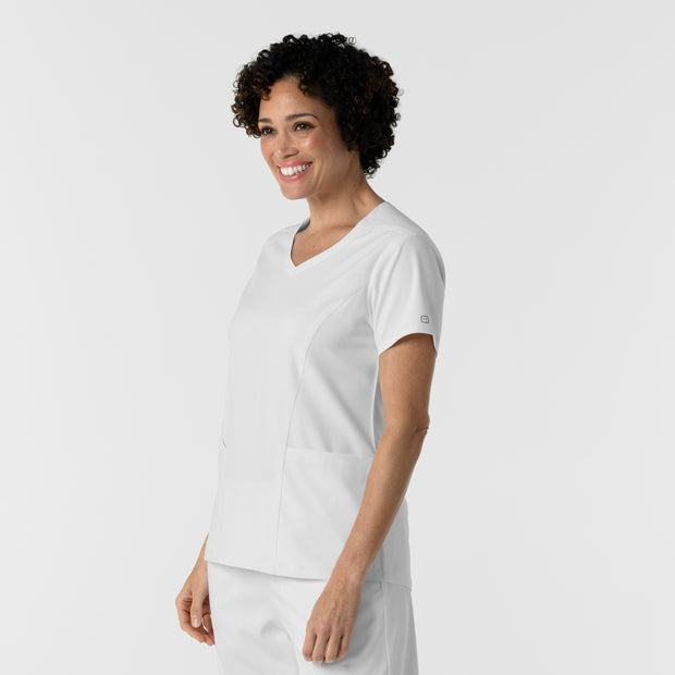 Boundless Women's 2-Pocket V-Neck Scrub Top