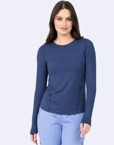 1122 Lily Brushed Knit Tee Shirt